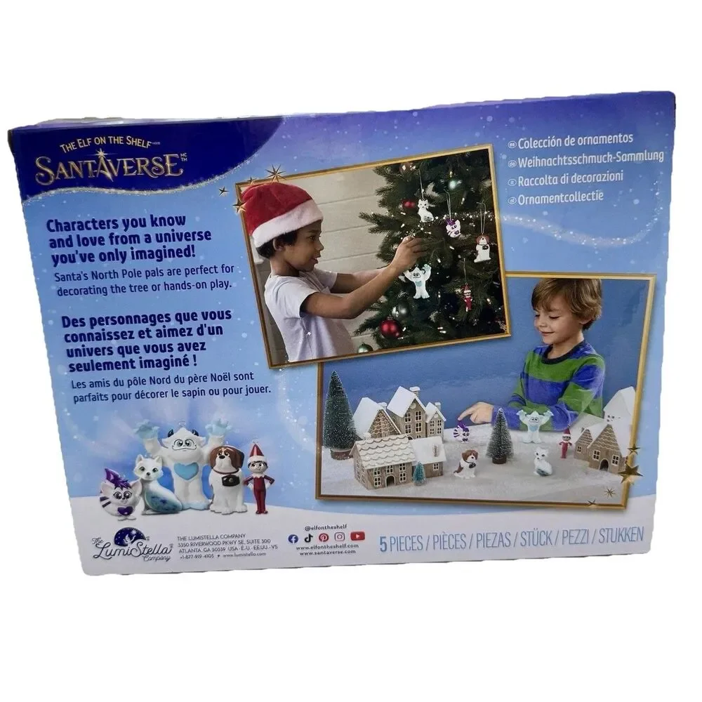 Elf On The Shelf Santaverse Christmas Tree Ornament Collection Holiday Decor